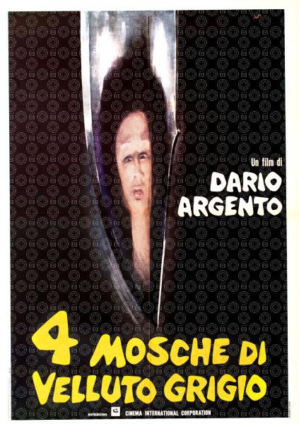 4 mosche di velluto grigio