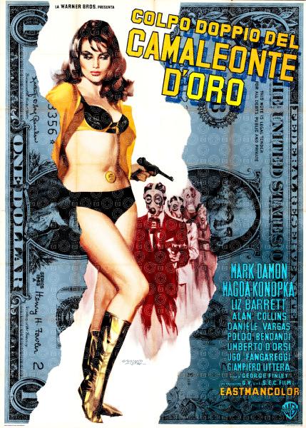 Colpo doppio del camaleonte d'oro