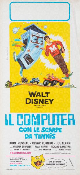 Il computer con le scarpe da tennis