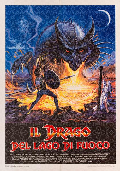 Il drago del lago di fuoco