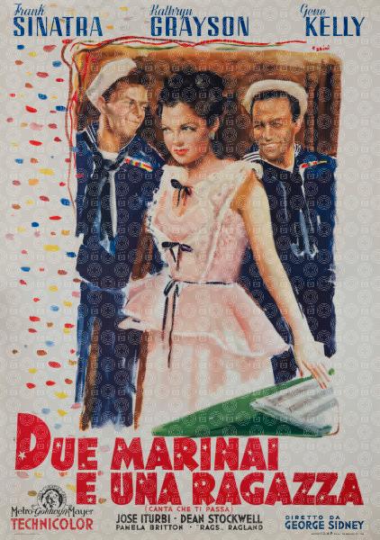 Due marinai e una ragazza