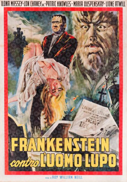 Frankenstein contro l'uomo lupo
