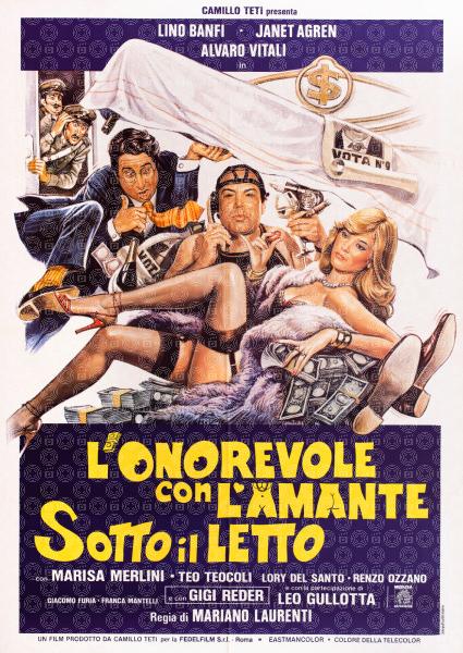 L'onorevole con l'amante sotto il letto