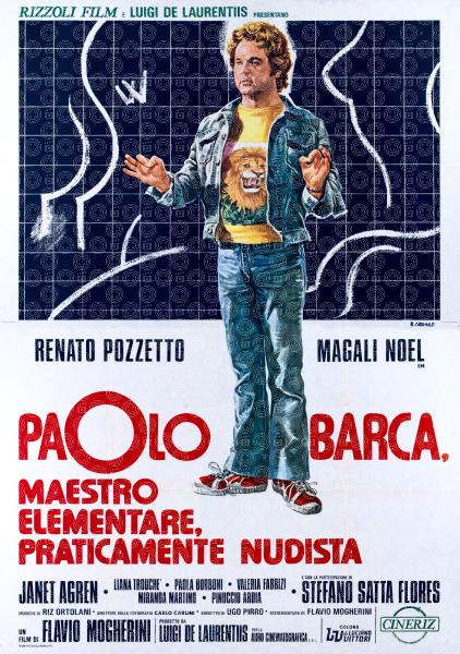 Paolo Barca, maestro elementare, praticamente nudista