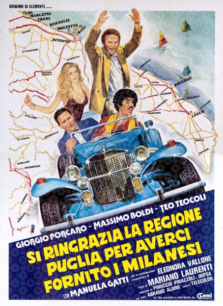 Si ringrazia la regione Puglia per averci fornito i milanesi