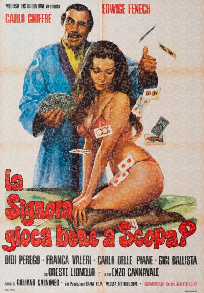 La signora gioca bene a scopa?