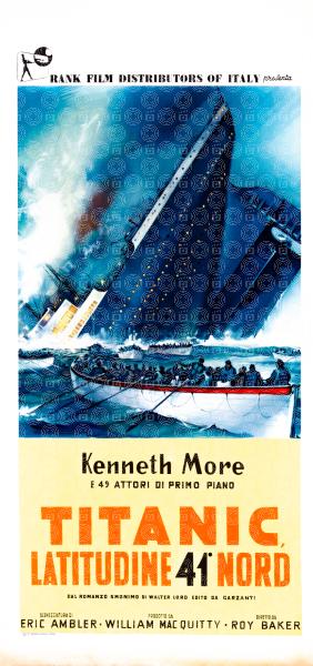 Titanic, latitudine 41 nord