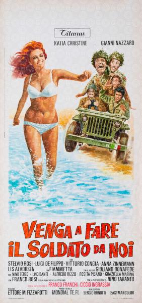 Venga a fare il soldato da noi