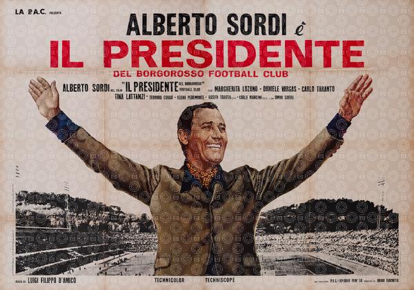 Il presidente del Borgorosso Football Club