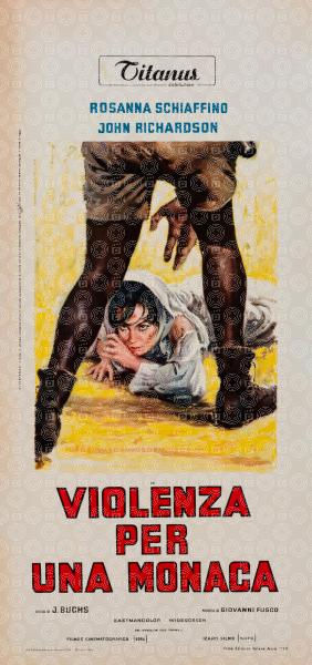 Violenza per una monaca