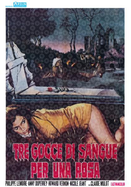 Tre gocce di sangue per una rosa