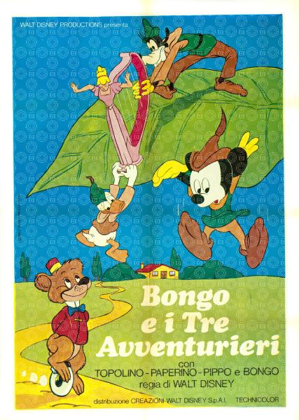 Bongo e i tre avventurieri