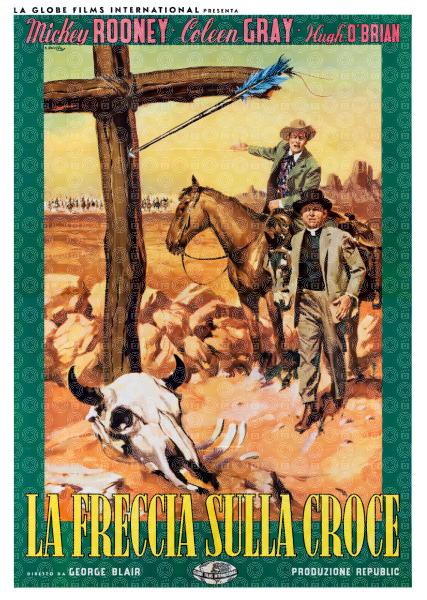 La freccia sulla croce