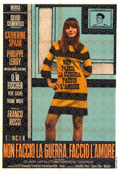 Non faccio la guerra, faccio l'amore