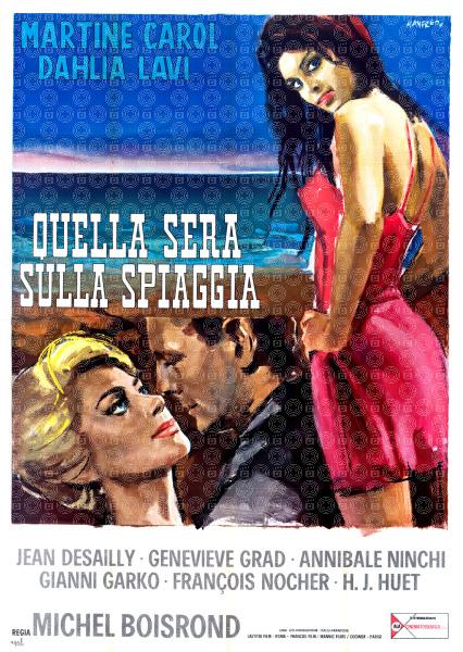 Quella sera sulla spiaggia