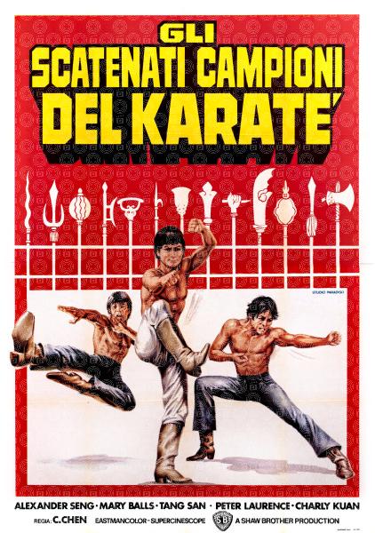 Gli scatenati campioni del karatè