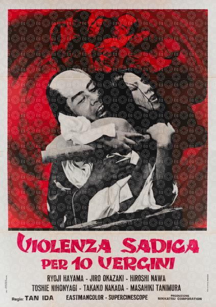 Violenza sadica per 10 vergini