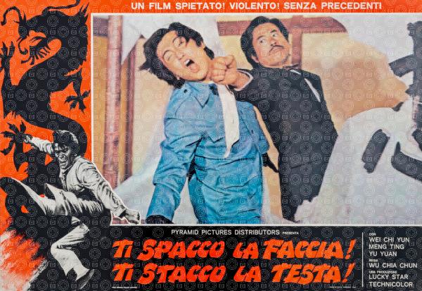 Ti spacco la faccia! Ti stacco la testa!