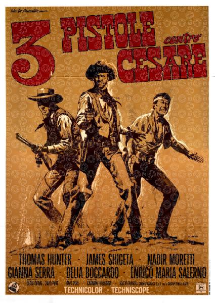 3 pistole contro Cesare