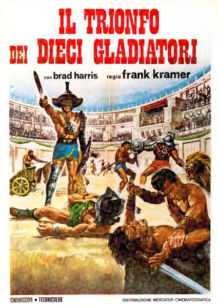Il trionfo dei dieci gladiatori