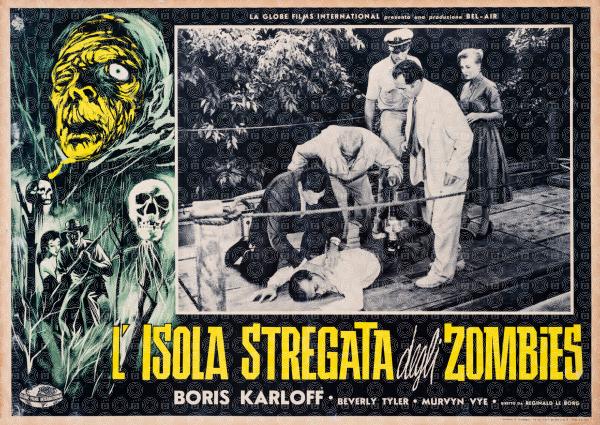 L'isola stregata degli zombies