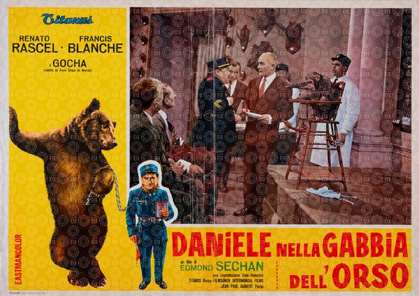 Daniele nella gabbia dell'orso