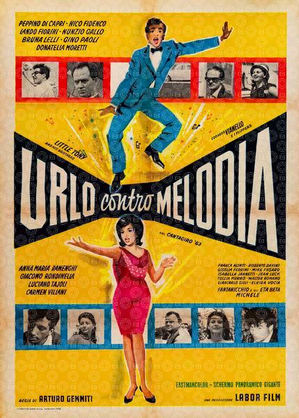 Urlo contro melodia nel Cantagiro 1963