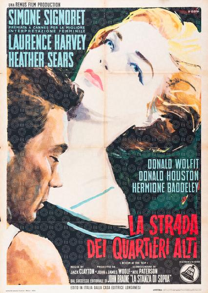 La strada dei quartieri alti