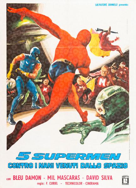 5 Supermen contro i nani venuti dallo spazio