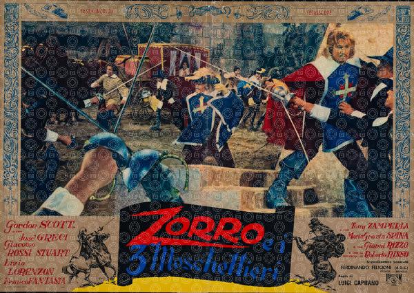 Zorro e i Tre Moschettieri