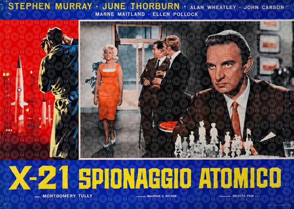 X 21 spionaggio atomico