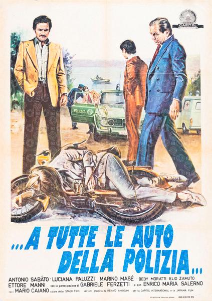 ...a tutte le auto della polizia...