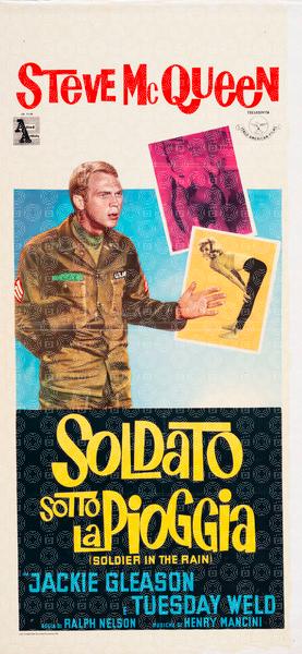 Soldato sotto la pioggia