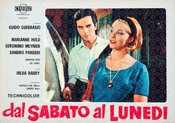 Dal sabato al lunedì