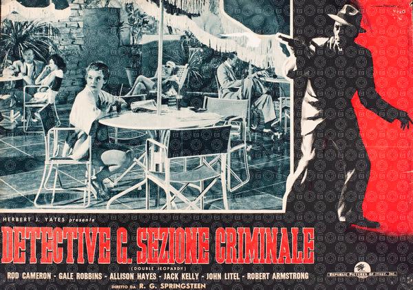 Detective G. sezione criminale