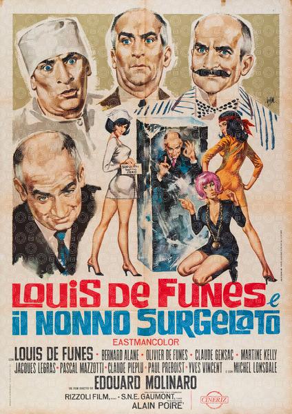 Louis de Funes e il nonno surgelato