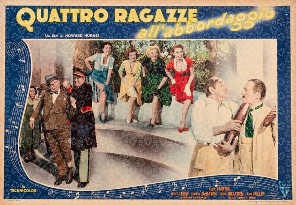 Quattro ragazze all'abbordaggio