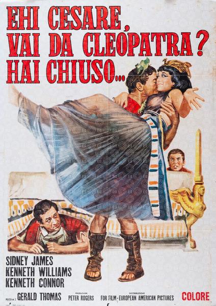 Ehi Cesare vai da Cleopatra? Hai chiuso...