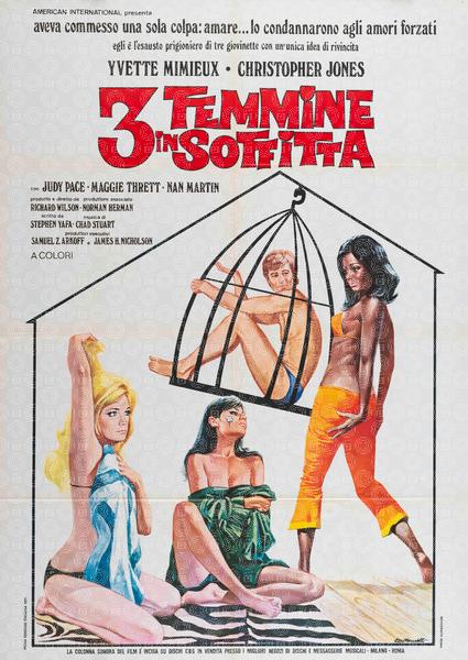 Tre femmine in soffitta