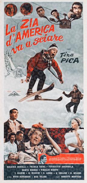 La zia d'America va a sciare