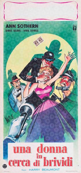 Una donna in cerca di brividi