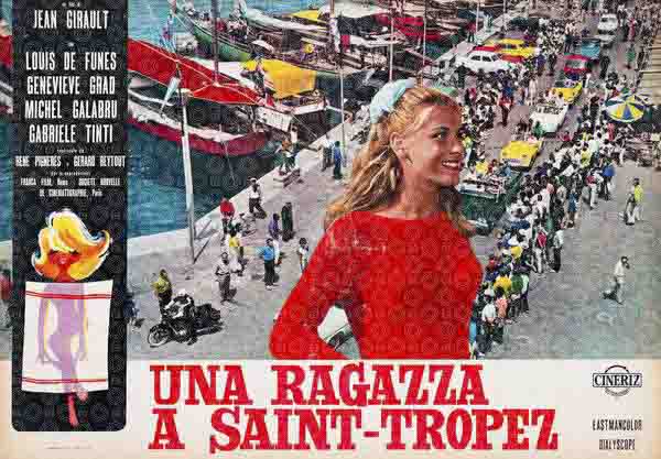Una ragazza a Saint Tropez