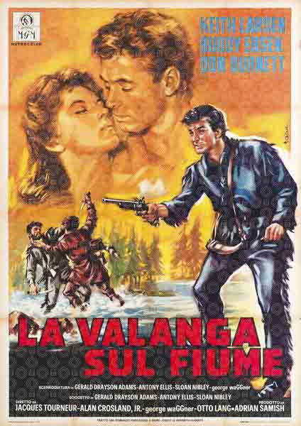 La valanga sul fiume