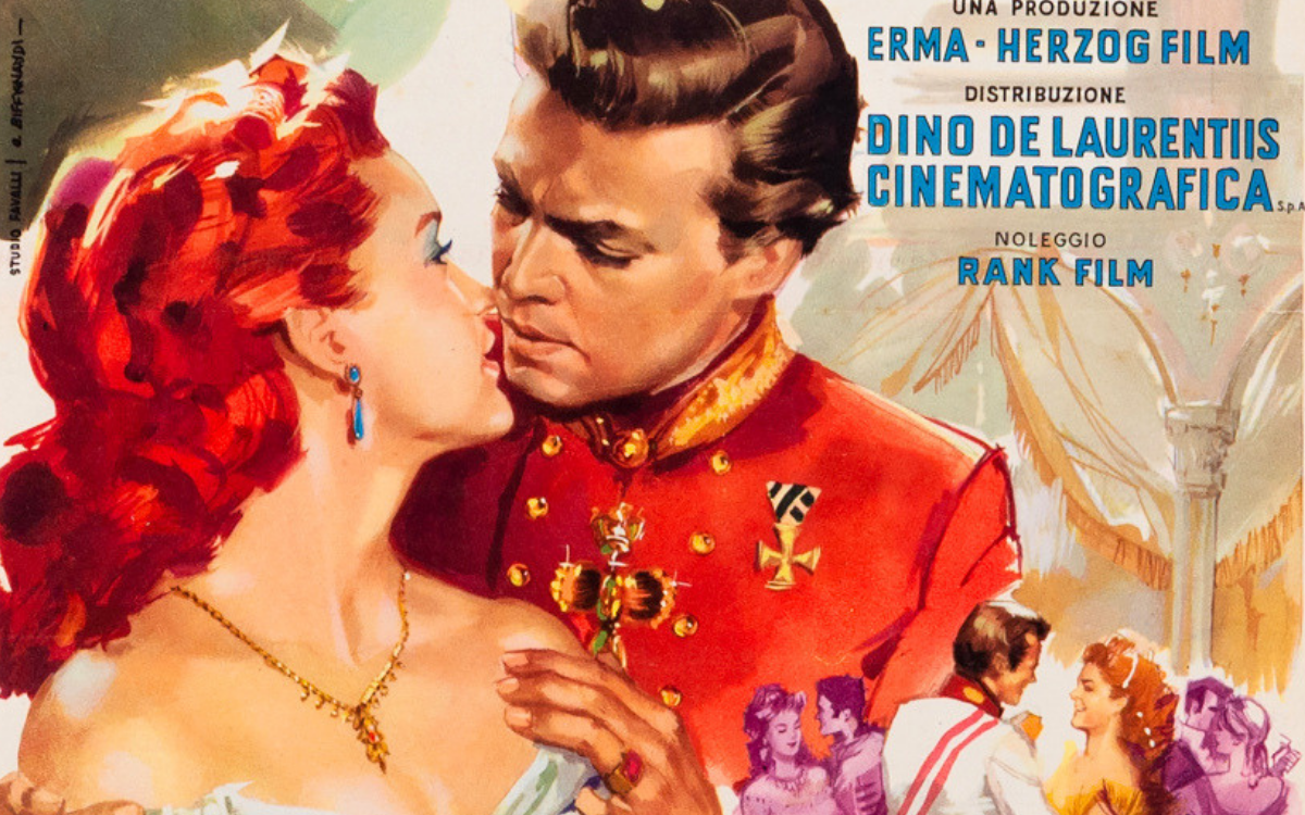 Alessandro Biffignandi locandina del film Sissi, la giovane imperatrice