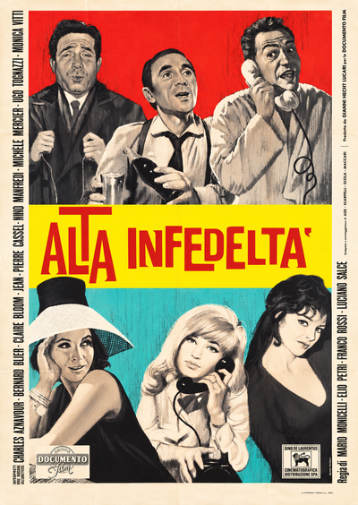 Alta Infedeltà_ Poster Vintage Italiano
