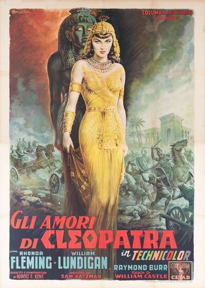 Gli amori di Cleopatra poster