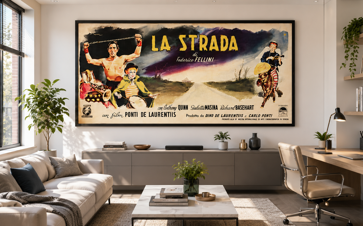La strada locandina
