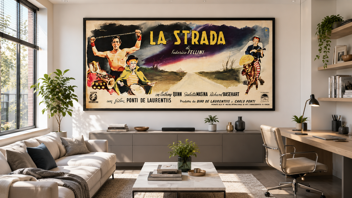 La strada locandina