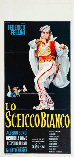 Locandina Lo sceicco bianco (Federico Fellini, 1952)