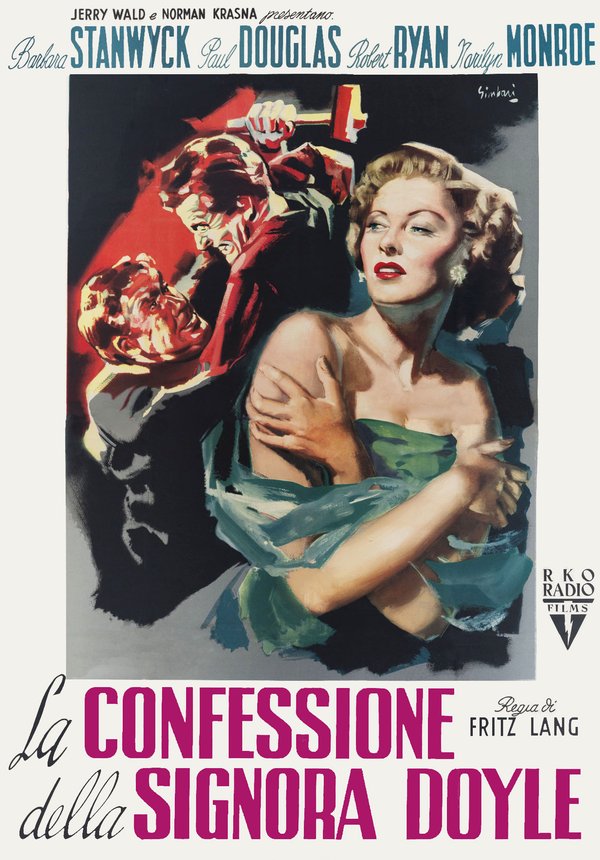 Manifesto del film La confessione della signora doyle